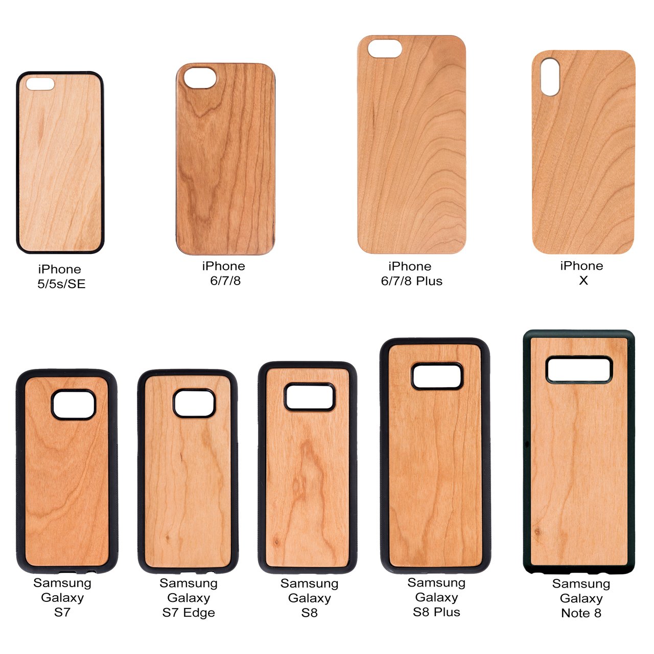 Mexico Word Cloud - Engraved wooden phone case showcasing intricate design and natural wood finish.